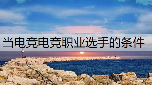 当电竞电竞职业选手的条件
