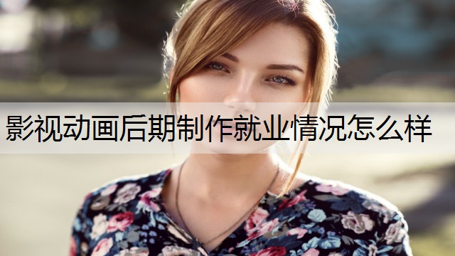 影视动画后期制作就业情况怎么样