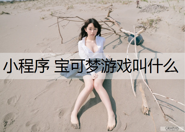 小程序 宝可梦游戏叫什么